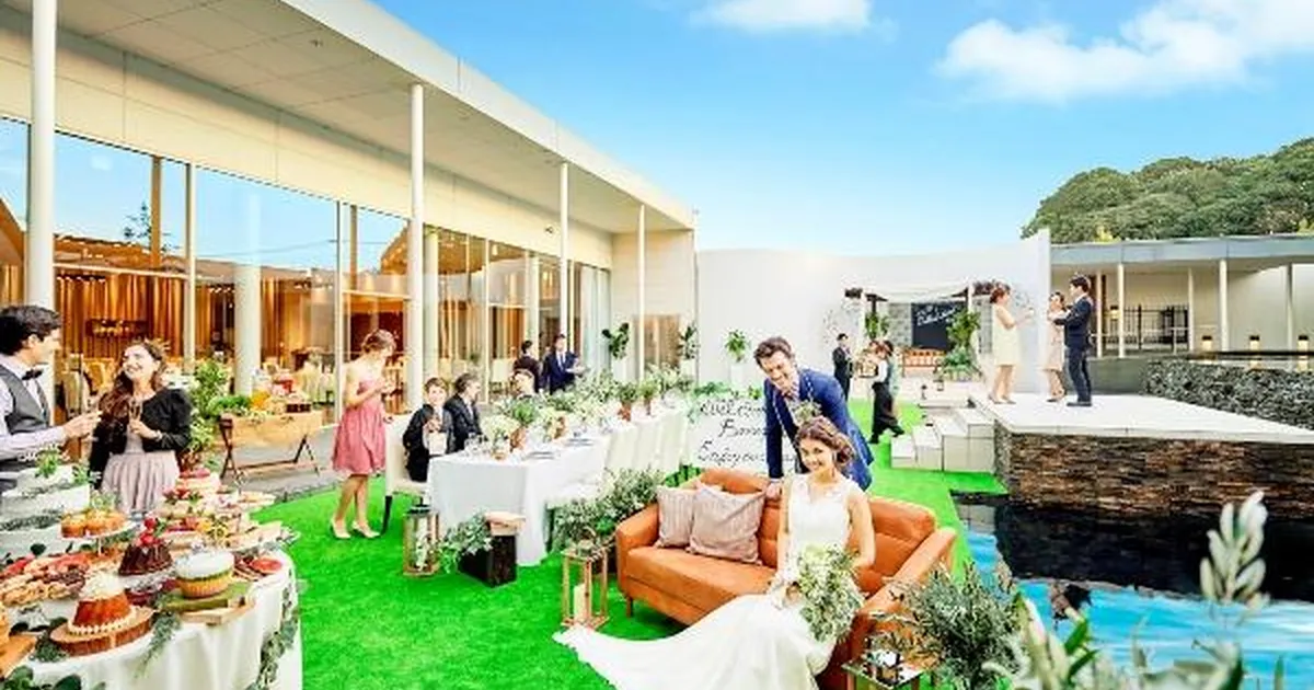 ブリーズレイ プライベートテラスで結婚式 みんなのウェディング