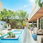 【ブッフェ料理試食】GW限定特典付き*水と緑*2つの貸切邸宅×最新ドレス見学