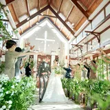 挙式料全額OFF《ギフト1万円付》森のチャペル×贅沢3万試食×緑溢れる貸切邸宅