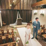 チャペルでの撮影はバウムの人気スポット。