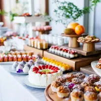 季節フルーツのデザートビュッフェ