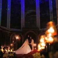 新郎新婦からもゲストからも大人気のプラネタリウム挙式