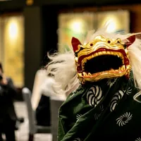 躍動感あふれる獅子舞パフォーマンス