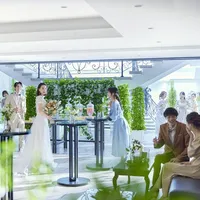 披露宴前のウエルカムパーティ