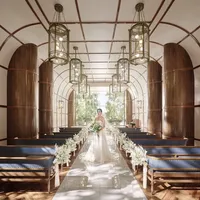 【着席：20～90名】チャペル
※6～26名の少人数ウエディングは、ホテル高層フロアの限定チャペルでの挙式となります。