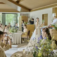 すべての会場にオープンキッチンを設備