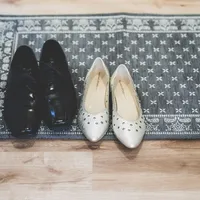 当日は足元にもオシャレを取り入れて