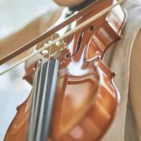 ＶＩＰラウンジ（挙式前のファーストパーティー）で楽器の生演奏が入ります