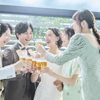 色とりどりのドリンクを楽しめるウェルカムパーティ♪