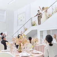 入場シーンもこだわって。お二人らしい空間を演出します