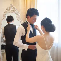 挙式前は、おふたりの大切な時間です