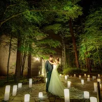 幻想的なキャンドルナイト