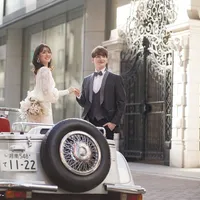 オープンカー入場