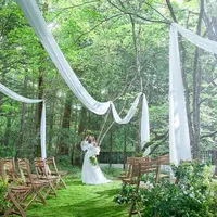 邸宅内で開放的なガーデンウェディングが叶う