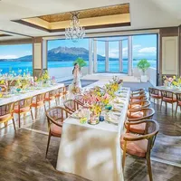 【初めての式場見学限定】1万円カタログギフトカード＆2万円ディナー券をプレゼント！6階天空の"Sky Terrace"は桜島・空・海とひとつになれる最高のロケーション。貸切の人前式やアットホームなパーティが叶います