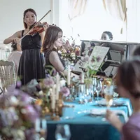 奏者の手配も可能。ご希望の方は式場までお問い合わせて