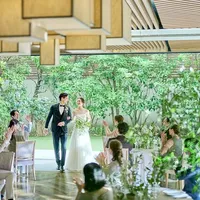 ガーデン入場は人気の演出