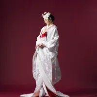 白無垢！半衿をかえるだけで雰囲気も変わる