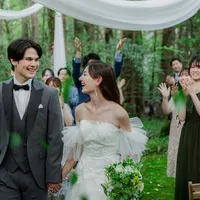 【ガーデンウェディング】ゲストとの距離も近くアットホームなウェディング