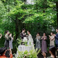 【ムーサイオン】プライベートガーデンでゲストと過ごす演出