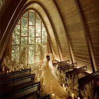 3周年を迎える森のチャペルは冬も幻想的で人気