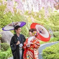 桜の時期に前撮り