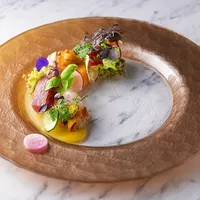 彩り鮮やかな前菜はお料理への期待値もあがる