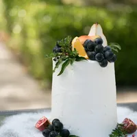 ガーデンでのケーキ入刀もお勧め