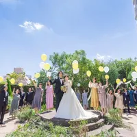 駅近でバルーンリリースができるのはここならでは！