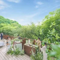 ガーデンに出てゲストと一緒に楽しめる演出を。