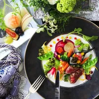 目でも楽しめるお料理