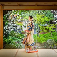 色鮮やかな赤の色打掛はとても人気！