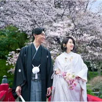 《和婚の方必見》友人参列OKの本格神殿＆庭園臨む絶景会場×伝統の美食体験×特典付