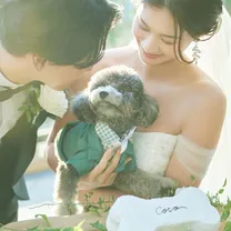 ペット婚*大切な家族と一緒に過ごす*おふたりだけのウェディング