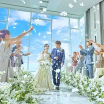 【ドレス優待付】青空映えるリゾート邸宅体験×絶品試食×10大特典