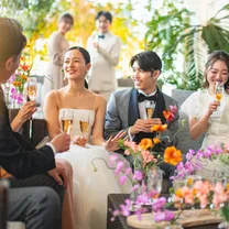 【6名～OK◎家族婚】貸切テラス付*選べる3会場×絶品コース試食