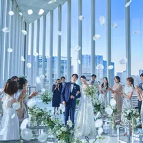 連休SP【大阪一望*絶景チャペル】憧れ挙式&貸切W体験★豪華試食&10大特典