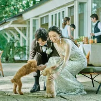 【ペット婚5大優待】ワンちゃん料理付♪大聖堂×眺望独占×黒毛和牛＊貸切の魅力満載