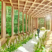 【人気NO.1】自然につつまれる《緑×光×水×薫り》挙式体験×豪華試食×特典付