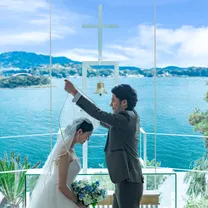 【挙式＆写真婚：25万円】浜名湖一望の絶景チャペルで叶える