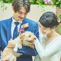 ★愛犬と一緒の結婚式★演出も相談OK！大切な家族として招いて