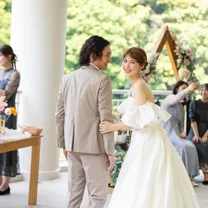 口コミエリア1位☆*光×緑の独立型チャペル【最大140万優待】3万円試食付き