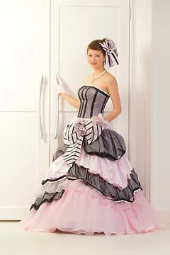 white by vera wang vw351157 ピンクグラデーション | ウェディングドレス