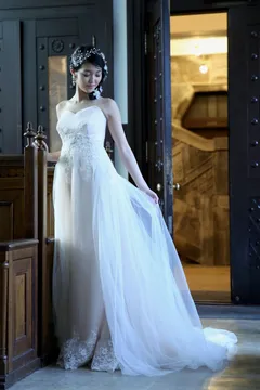 white by vera wang vw351011 BLUSH | ウェディングドレス