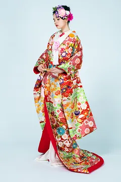 春秋桜花地紋（しゅんしゅうおうかじもん）