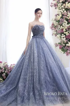 【KIYOKO HATA】KH-0532 ﾌﾞﾙｰｸﾞﾚｰ