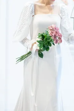 2種袖の2WAYドレス