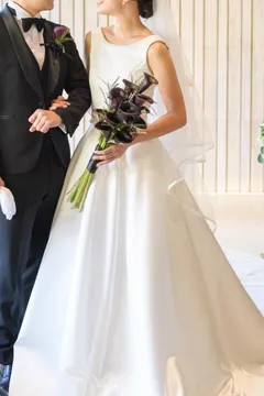 ビスチェノースリーブセパレートドレス