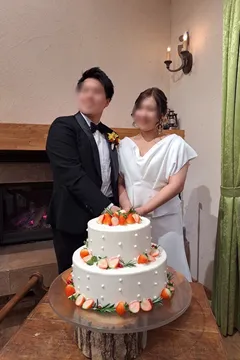 ニュアンスマーメイドドレス