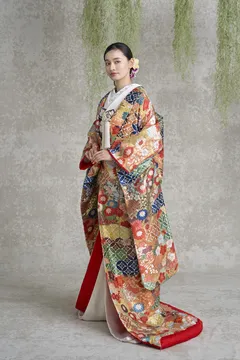 【オリジナル和装 能衣雲取七宝文 - のういくもとりしっぽうもん -】